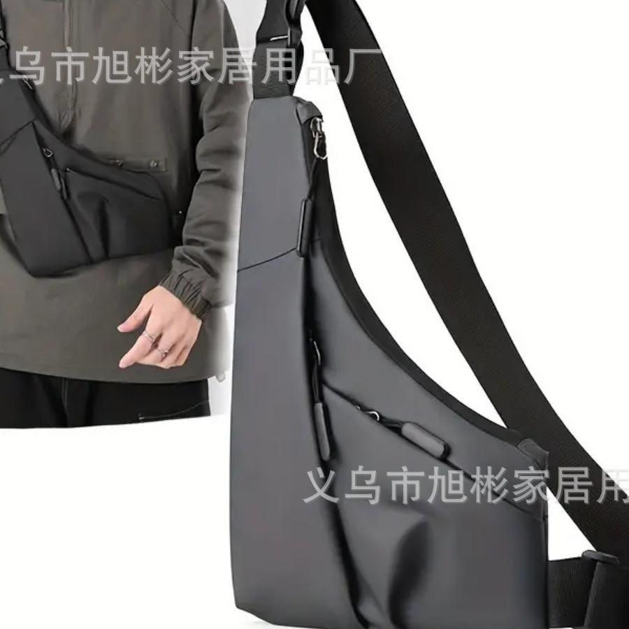 亚马逊跨境防盗贴身三角休闲胸包