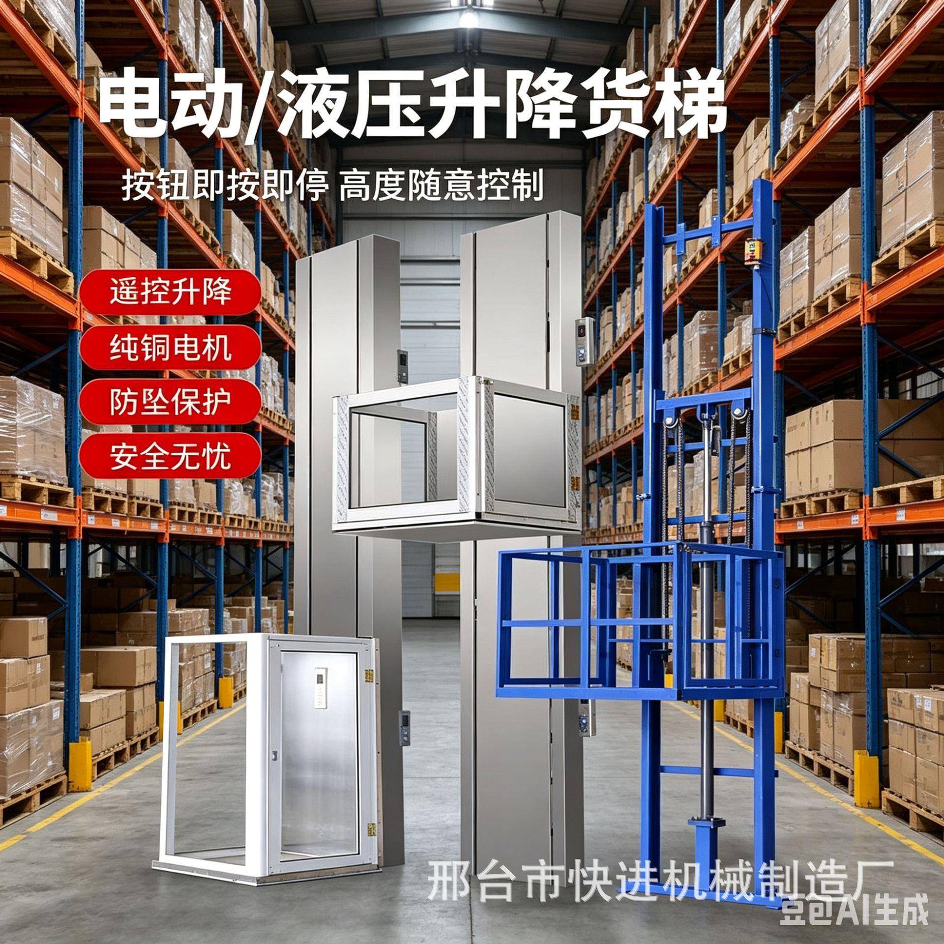 液压升降机别墅阁楼电梯2-5层室内外老人厂家CE认证别墅电梯