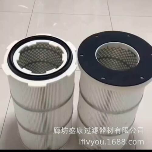 单机焊接烟尘滤筒 集中式焊接烟尘升级款卡盘式除尘滤筒325*660