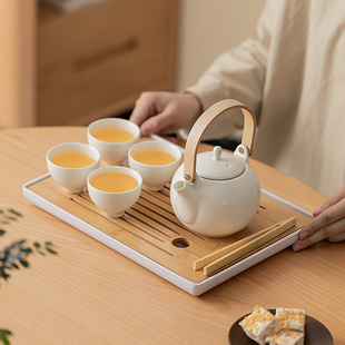 专用茶水分离家用新款 茶壶单壶礼盒泡茶水壶茶杯陶瓷茶具套装 2024