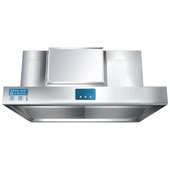 餐厅不锈钢罩厨房罩油烟学校商用排烟罩排烟一体机店油烟酒饭净化