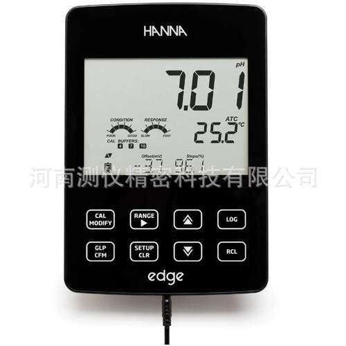 意大利HANNA HI2020 edge大屏幕平板pH&pH-mV测定仪