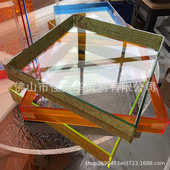 彩色亚克力挂墙相框塑料画框彩色亚克力相框摆台ins风写真海报相