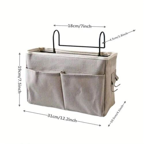Dorm Room Storage Hanging Organizer Bags Student Bedside Cot