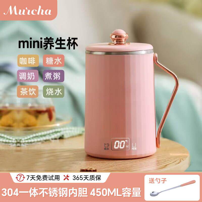 摩茶养生壶mini小型办公室煮茶全自动烧水杯迷你家用多功能花茶壶