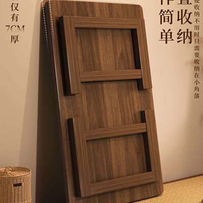 飘窗桌小桌阳子日式榻榻米茶窗桌985几可折炕叠茶几炕桌台地桌台
