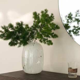 批发白色透明玻璃花瓶 高级感圆形窄口花器 创意高品质摆件可混