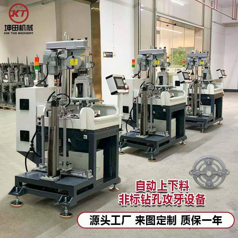 6516多轴攻牙机自动上下料齿轮攻丝机非标自动化设备厂家