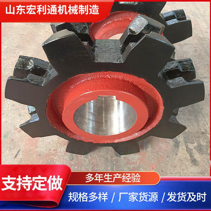 现货14*50撒粪机链轮 矿用提升机链轮总成厂家