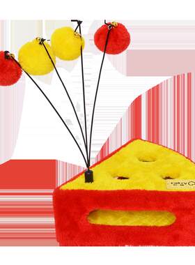 高档实C器ATRY凯瑞幼猫爬架猫玩具多球猫成年猫猫咪陪伴神全木