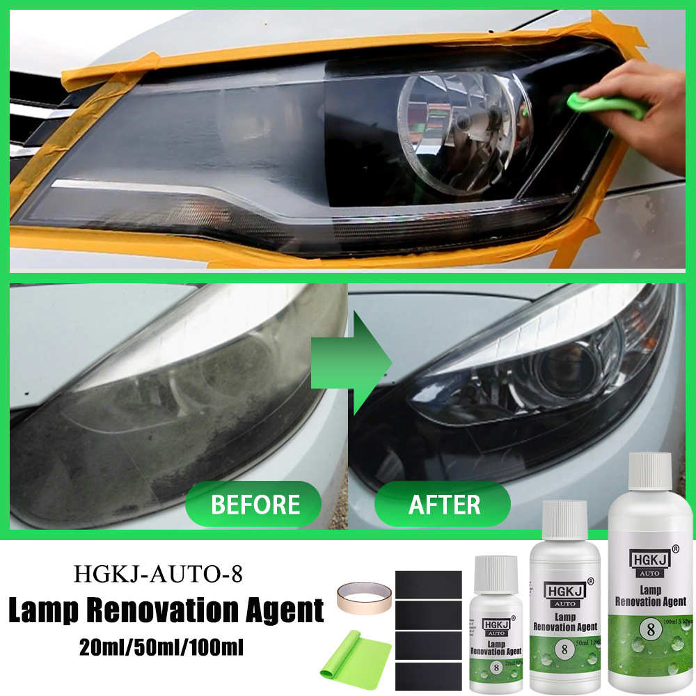 HGKJ-AUTO-8 lamp renovation agent 汽车大灯修复液车灯翻新剂