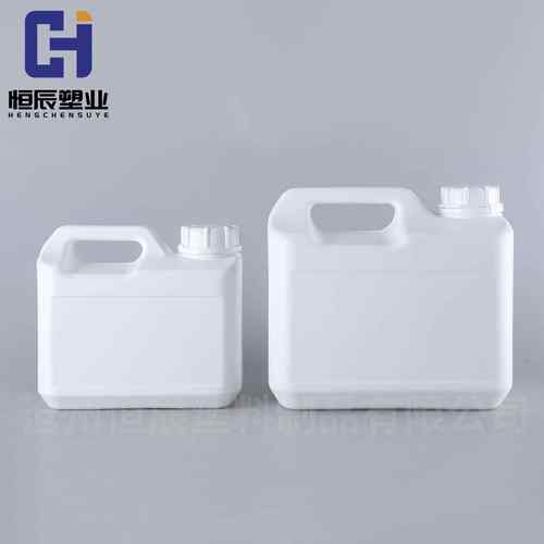 加厚2.5升塑料桶5升液体涂料化工桶pe5L肥料堆码桶2.5L方形塑料瓶