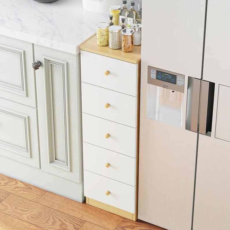 抽屉式收纳柜床头柜小型简约斗柜缝隙窄柜夹缝柜家用储物柜五批发