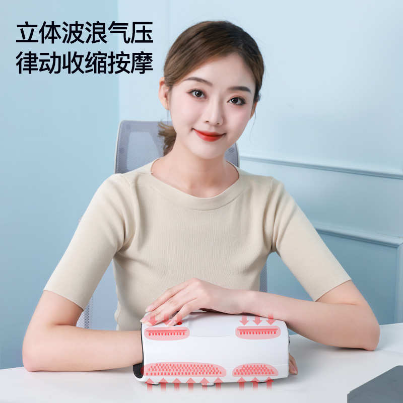 手部按摩器手指关节麻木手腕手掌经络穴位揉捏加热护理电动仪