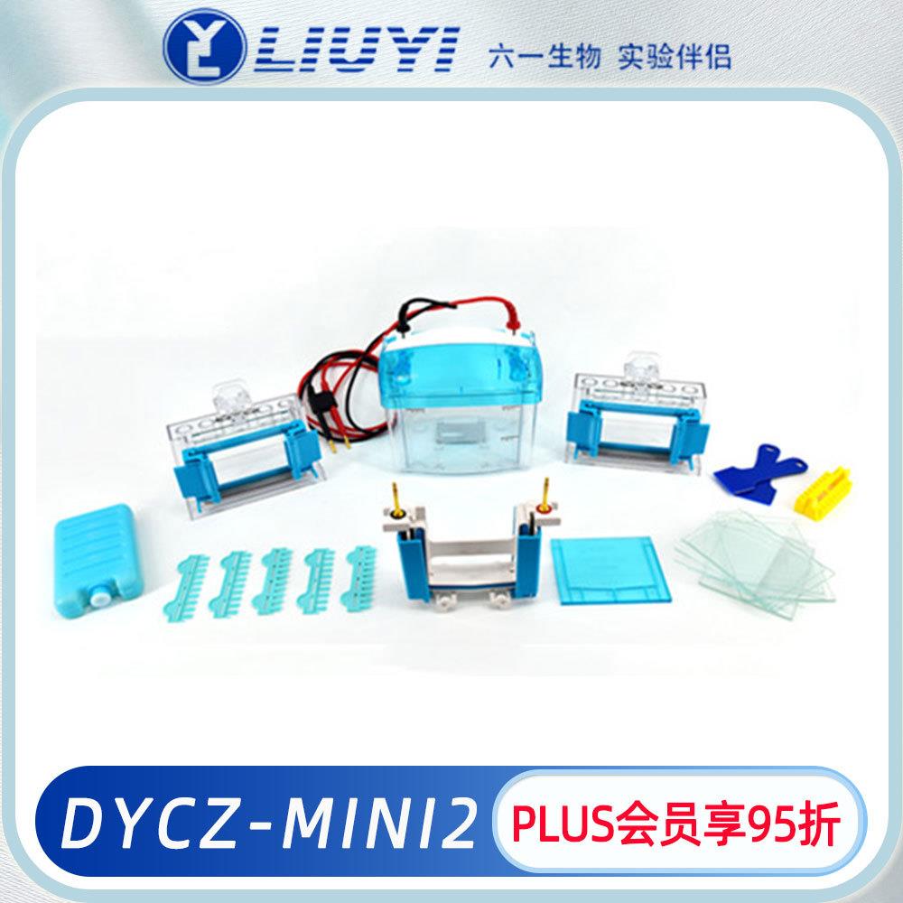 MINI系列垂直电泳仪DYCZ-MINI2双板蛋白凝胶预制胶电泳六一生物