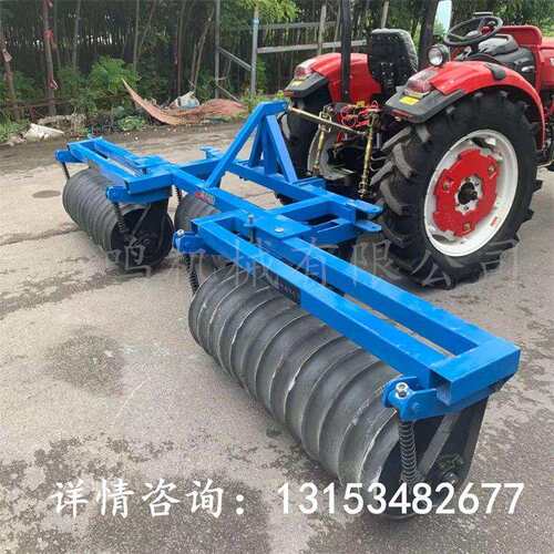四轮拖拉机带的镇压小麦燕麦压实机镇压器手动折叠 液压款镇压辊