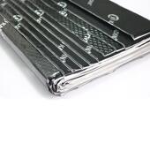 厂家橡粘铝76箔减震板汽四车音音响降噪胶材料车隔棉静音