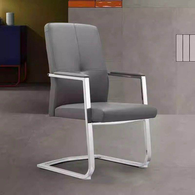 会议椅皮椅办公椅弓舒适坚固耐用宿舍麻将椅靠背学习椅电脑椅