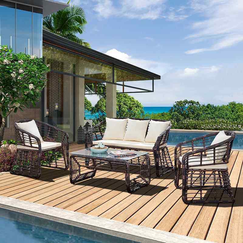 户外藤庭编家具院园民宿22别花发墅沙海边沙滩室外露台防水防晒藤,住宅家具,户外沙发,淘宝优惠券,粉丝福利购,淘宝优惠卷