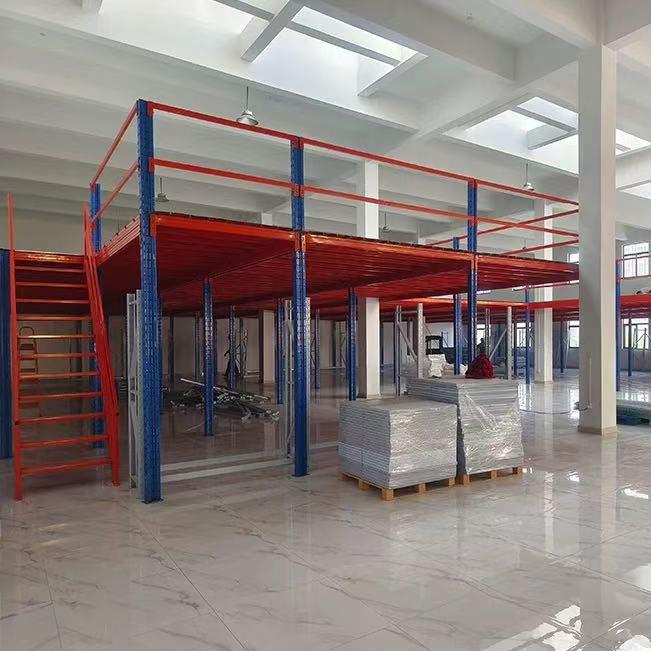 工字钢阁楼货架台搭二层办101公建钢平结构室平台重型仓储仓库货