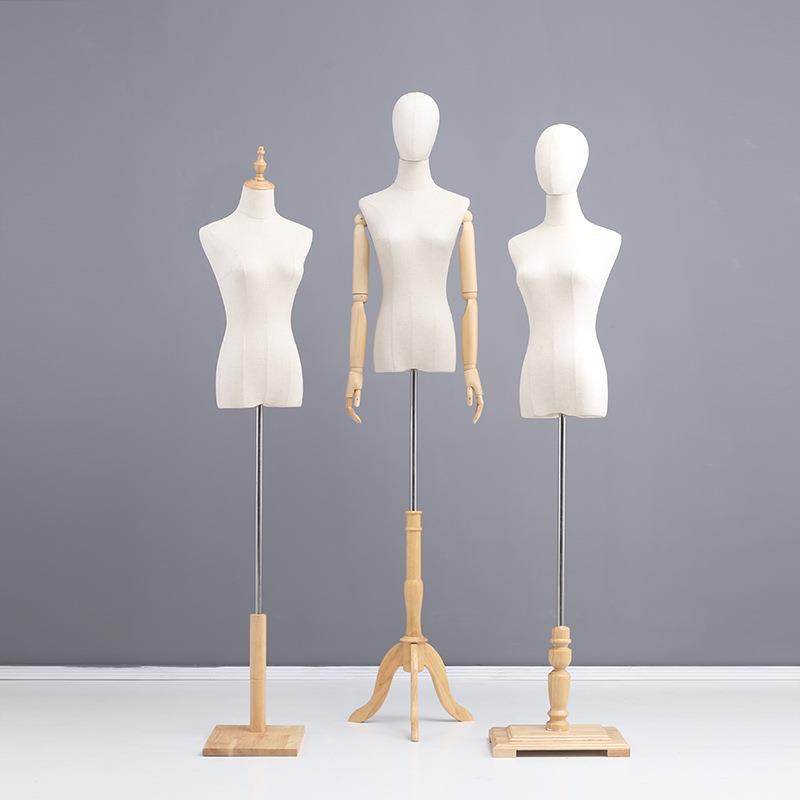 模特道具女半身装展示架服装店人台全身婚纱假人体橱窗架子