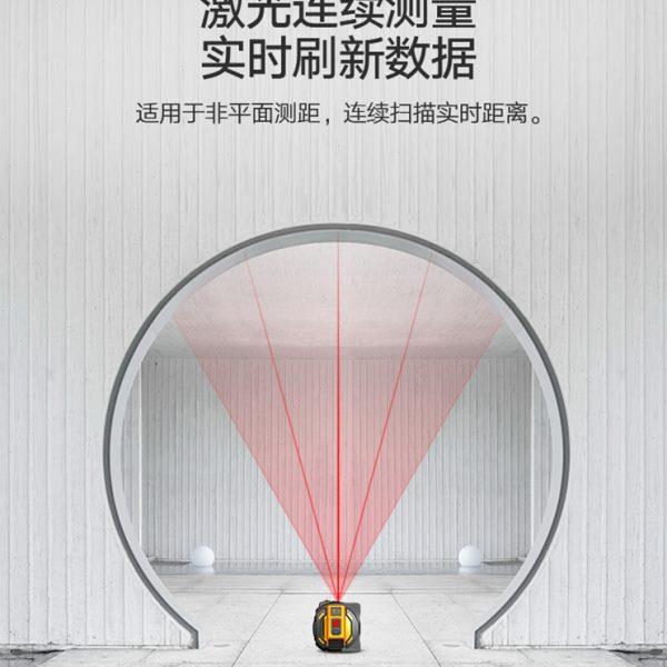 深达威钢卷尺5米不锈钢米尺高精度测量工具家用盒尺圈尺激光量尺