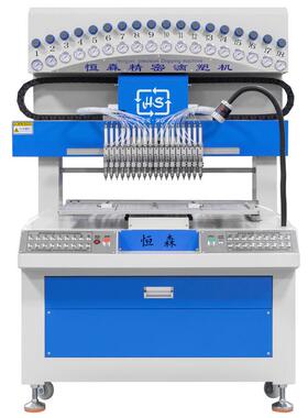 供应硅胶点胶机 18色全自动多头滴塑机多功能ab点胶机 视觉点胶机