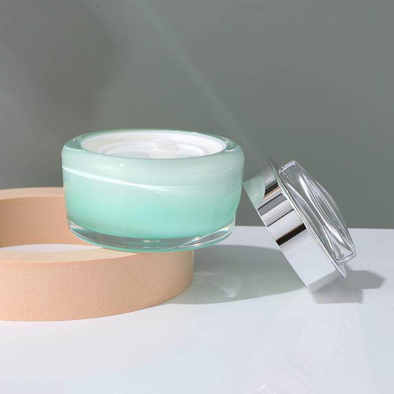 现货膏霜瓶亚克力g化妆品空瓶护肤包材圆形面霜分装瓶高档定制