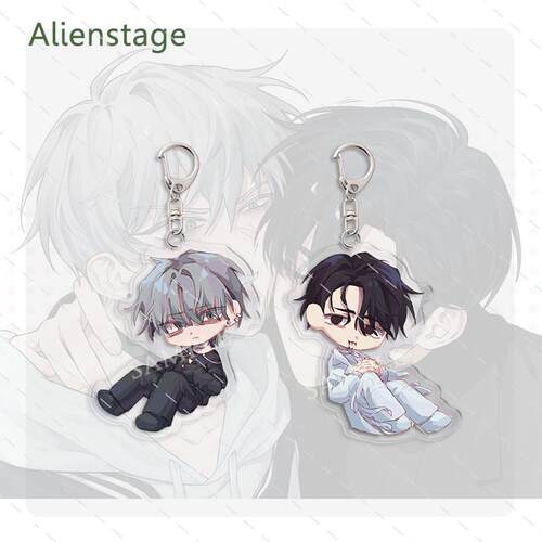 alien stage周边异形舞台压克力钥匙扣卡通ivan till学生书包挂件