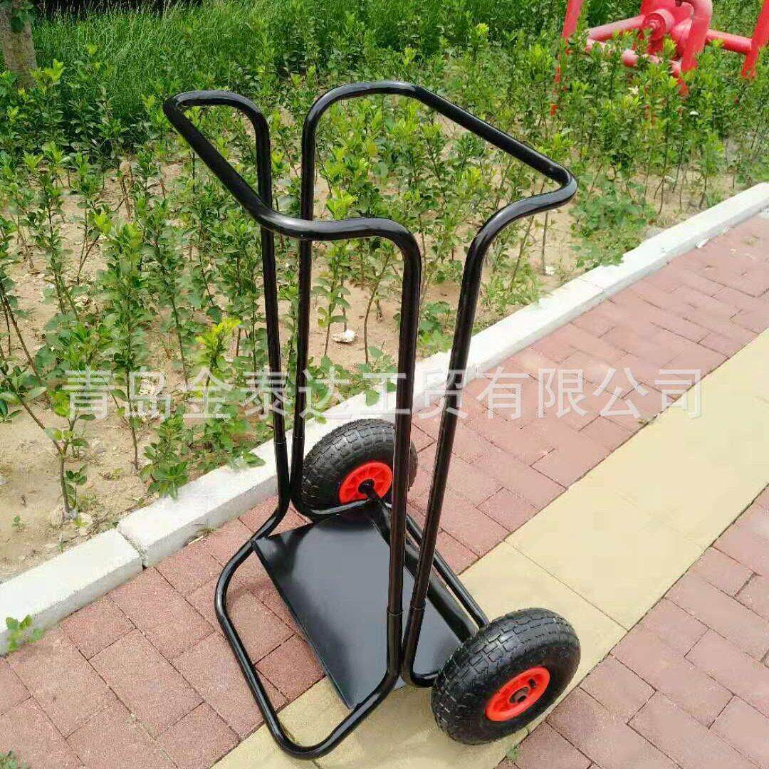 带轮垃圾袋车 户外便携垃圾车 两轮手推垃圾车 打扫车工具车
