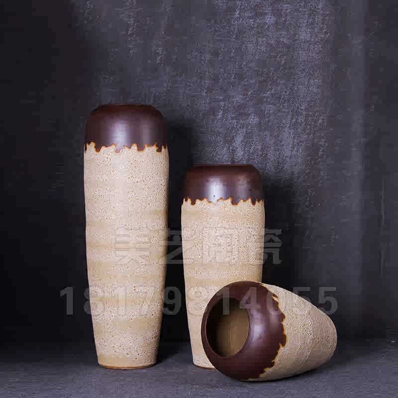 景德镇陶瓷复古泡泡花瓶摆件插画家居工艺礼品三件套花器厂家供应,家居饰品,花瓶,淘宝优惠券,粉丝福利购,淘宝优惠卷