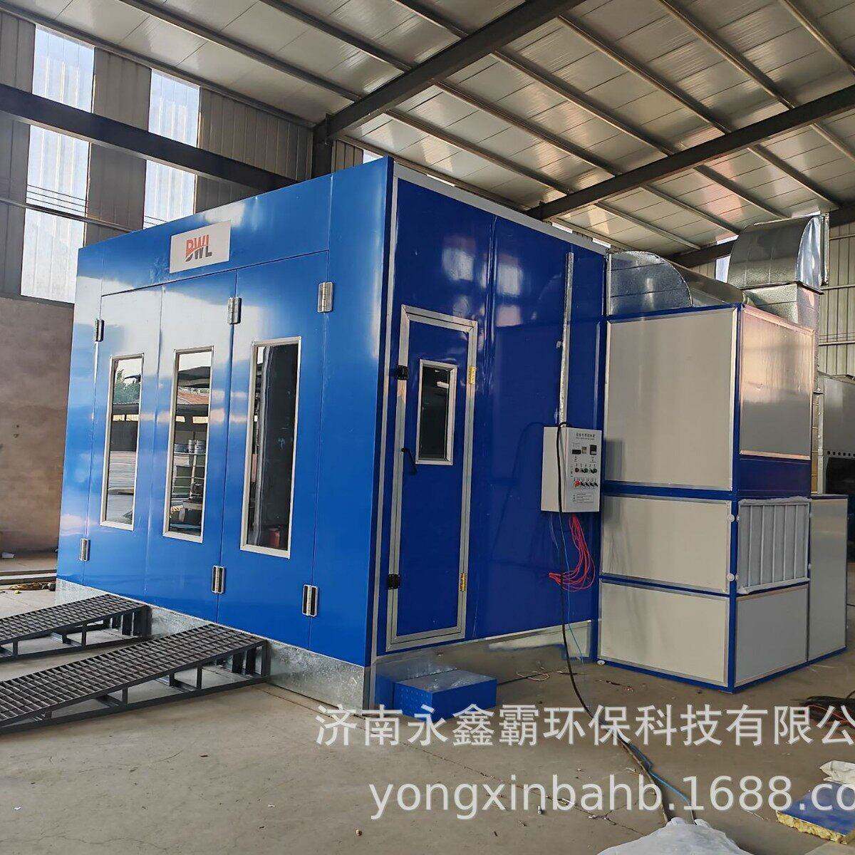 喷漆房各种尺寸定制电加热燃油加热喷烤一体机汽车喷漆房烤漆房