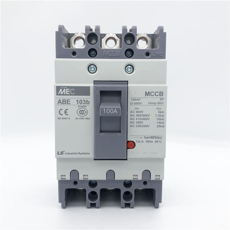 装原LSA产电塑壳断路器三相总制开关BERML103b50/600/75/10A