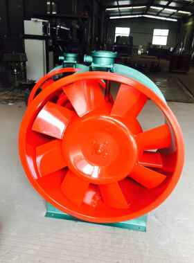 SWF-I-5.5-6P/0.55kw高压防腐混流风机管道式轴流风机加压风机