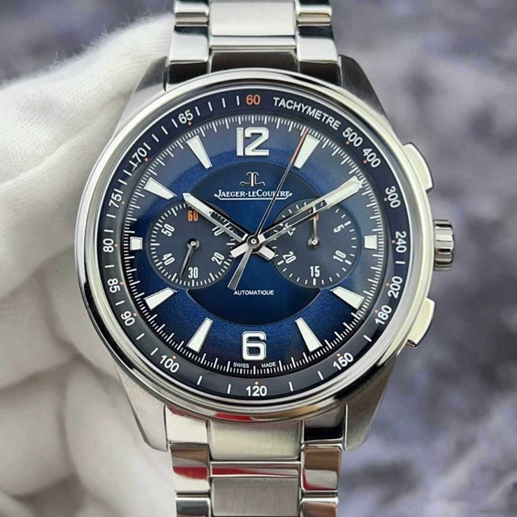 24年全套盒证98新积家北宸9028181自动机械男士手表42mm正品二手