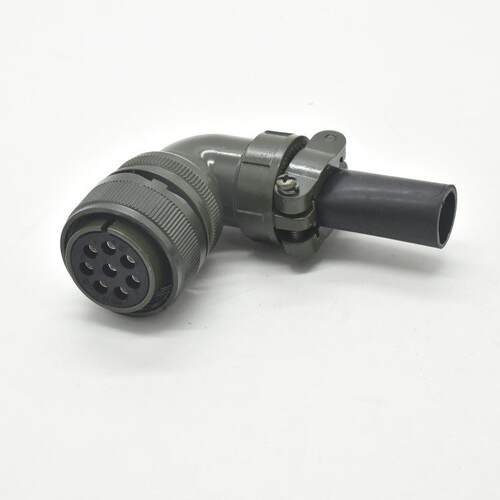 圆形航空插头MS3108A22-23S弯头+MS3102A22-23P固定公座连接器