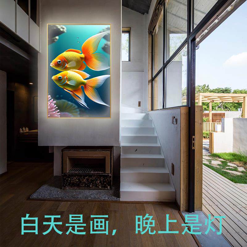 楼梯壁灯客厅玄关壁画灯楼梯间过道走廊墙壁灯卧室床头装饰画壁灯