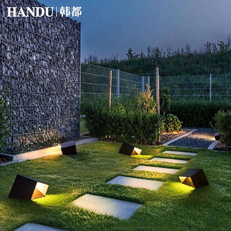太阳能庭院灯户外防水草坪灯花园别墅景观灯公园过道草地灯