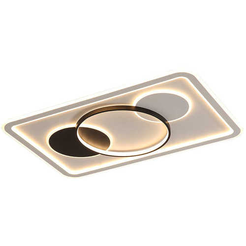 2025新款客厅灯现代简约大气超薄长方形大厅LED吸顶灯护眼卧室灯