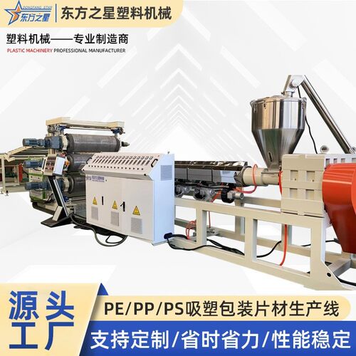 供应PP/PE多层复合共挤片材设备塑料片材设备PS片材挤出设备