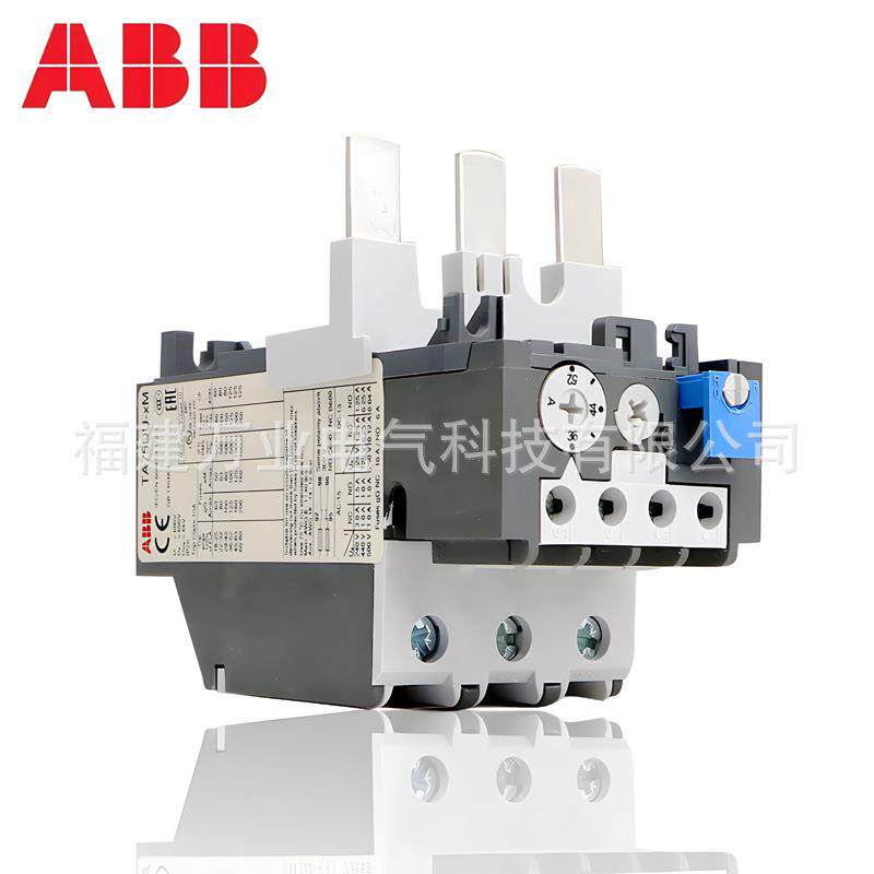 ABB热过载继电器热继电器1SAZ211201R2038;TA25DU-6.5M 4.5-6.5A