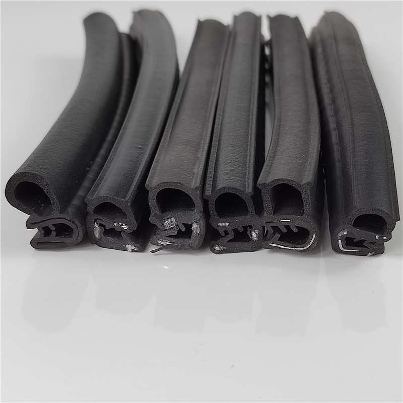 u型装饰条卡板用密封胶条 卡板用密封条 汽车包边PVC密封条