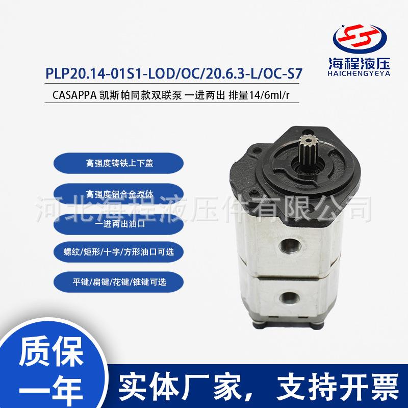 CASAPPA 凯斯帕 PLP20.14-01S1-LOD/OC/20.6.3-L/OC-S 一进两出泵
