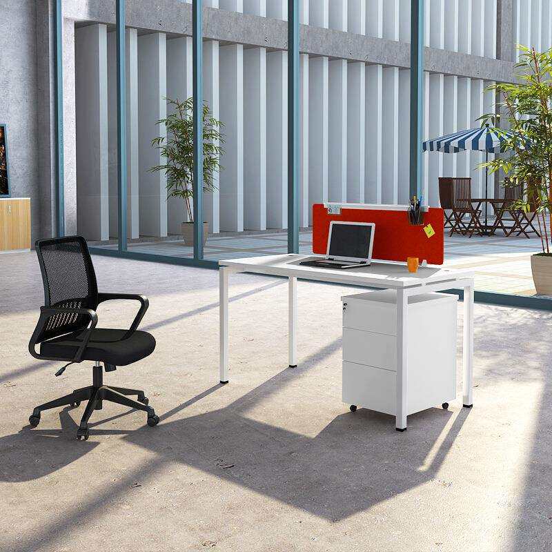 上海办公桌椅组合职员办公桌4人位简约现代双人员工位设计师家具