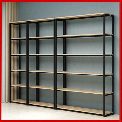 客厅多架办货公室落地置物架BFZ子架书架收纳架金属储阳物架层台