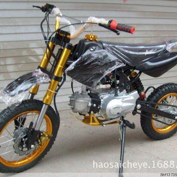 迷你摩托车 燃油越野摩托车 125CC 小高赛沙滩车