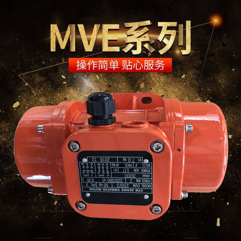 300/3三相异步振动电机MVE系列200/3振动源电动机振打电机现货