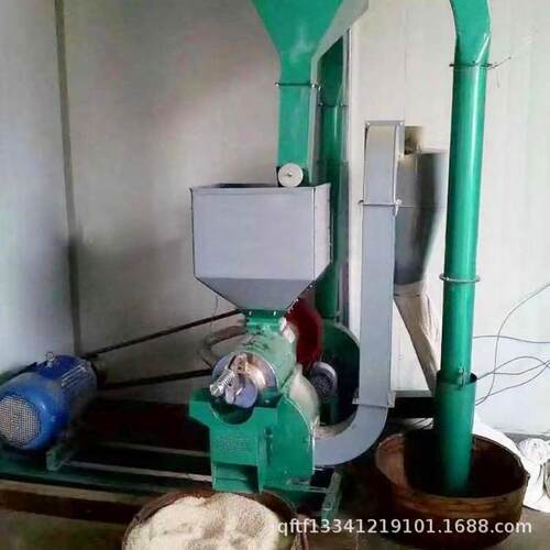 小型双风道110型碾米机细糠水稻脱皮碾米机商用水稻谷子打米机