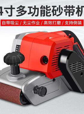 倒砂带机手提GPH式装砂光机迷你型面打磨平机小砂纸机抛光机木工