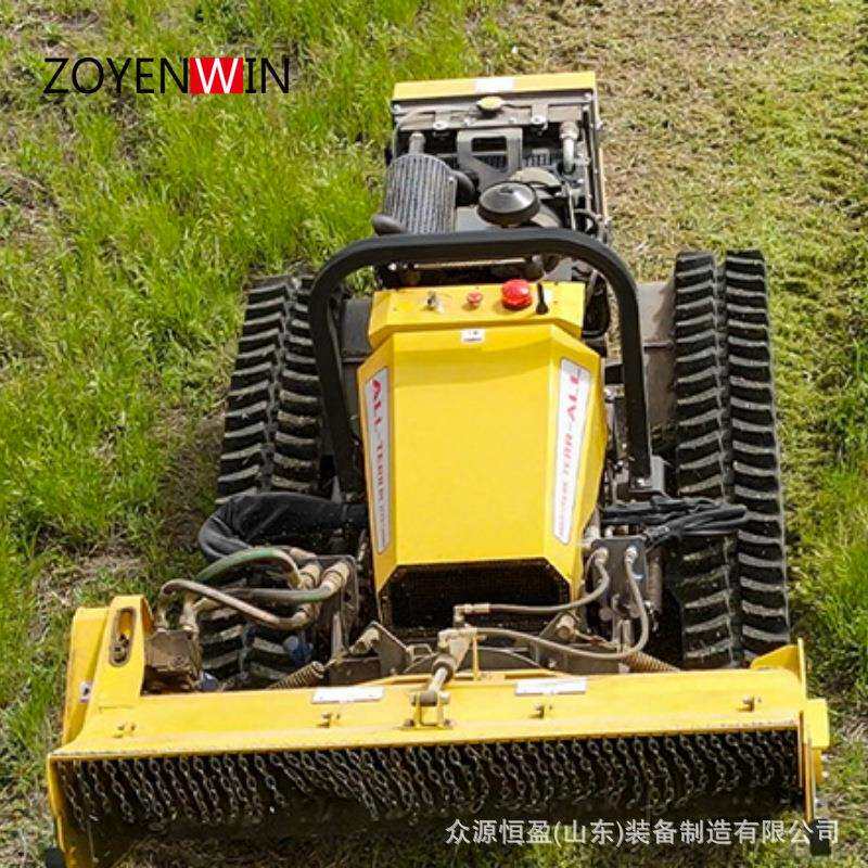 遥控智能履带割草机 凯信大型割草除草机器人 全地形护坡开荒机